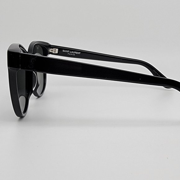 Saint Laurent Paris SL M23/K 001 Black Frame Grey Lens Oversized Sunglasses 58mm main image 12